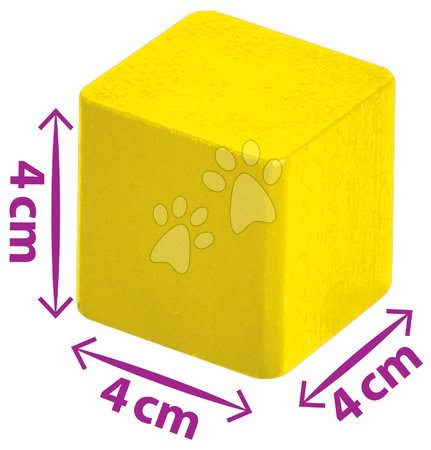 Dřevěné kostky - Dřevěné kostky Wooden Blocks Baby Eichhorn - 2