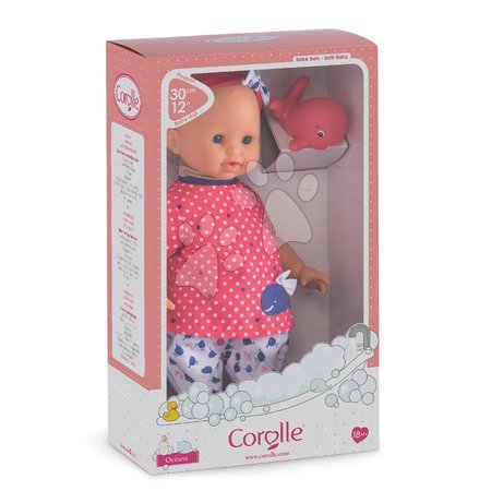 Igrače dojenčki od 18. meseca - Dojenček za kopanje Bebe Bath Oceane Corolle - 7