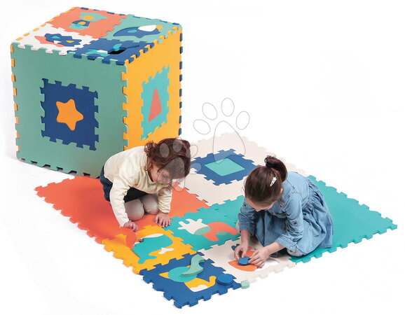 Podlahové puzzle pro miminka - Pěnové puzzle Jumbo XXL Foam Mat Ludi - 5