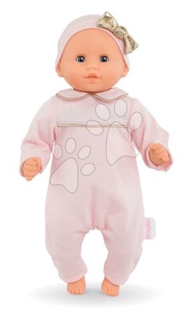 Puppen ab 18 Monaten - Puppe Bébé Calin Manon Sweet Dreams Corolle mit blauen Scheraugen und Bohnen 30 cm ab 18 Monaten_1