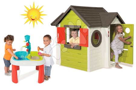 Domečky s pískovištěm - Set domeček My Neo House DeLuxe Smoby - 40