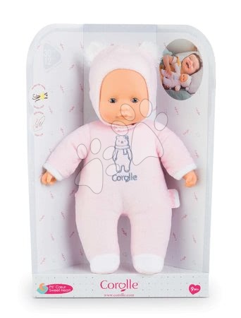 Játékbabák 9 hónapos kortól - Játékbaba mackó Sweet Heart Pink Bear Corolle - 6