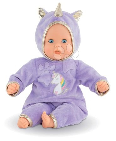 Păpuși - Păpușă Bebe Calin Unicorn Corolle