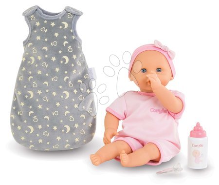 Puppen ab 18 Monaten - Puppe Bébé Calin Good Night Set Corolle - 3