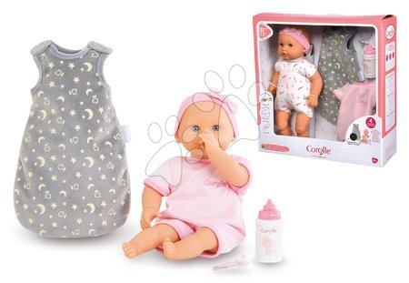Puppen ab 18 Monaten - Puppe Bébé Calin Good Night Set Corolle - 11