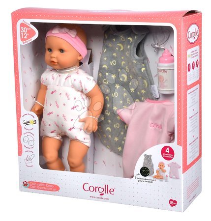 Puppen ab 18 Monaten - Puppe Bébé Calin Good Night Set Corolle - 13