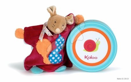 Hračky pre najmenších Kaloo od výrobcu Kaloo - Plyšová myška bábkové divadlo Colors-Doudou Puppet Mouse Squirrel Kaloo_1