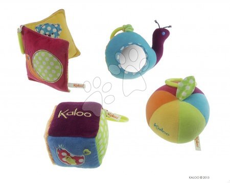 Jucării deasupra pătuțului - Cub de pluş Colors-Activity Kaloo_1