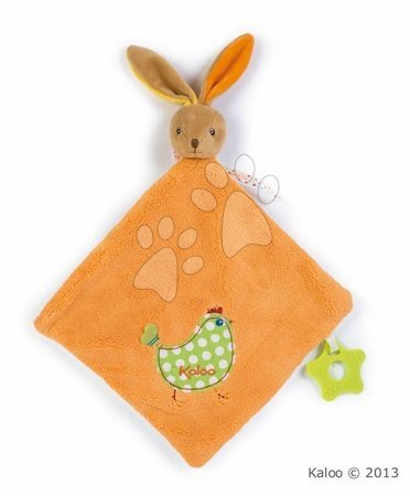 Hračky na mazlení DouDou - Plyšový králíček na mazlení Colors-Doudou Rabbit Chick Kaloo - 2