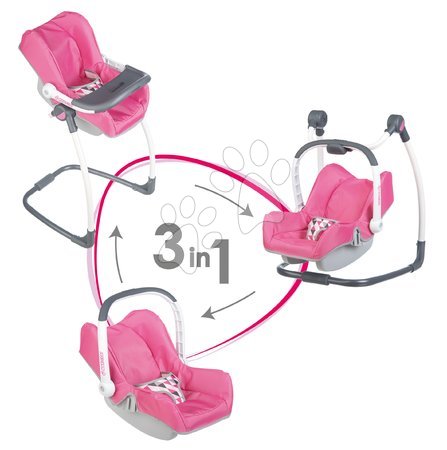 Kočárky od 18 měsíců - Set kočárek pro dvě panenky Maxi Cosi&Quinny Smoby - 9