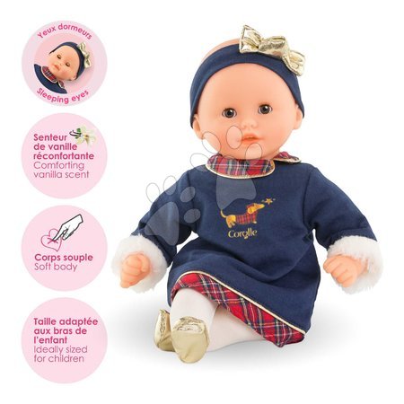Panenky od 18 měsíců - Panenka Bébé Calin Margaux Corolle Holidays Mon Premier Poupon Corolle - 4