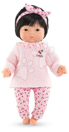 Puppen ab 18 Monaten - Bébepuppe Calin Nina Mon Premier Poupon Corolle mit braunen Augen