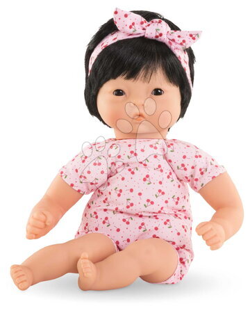Puppen ab 18 Monaten - Bébepuppe Calin Nina Mon Premier Poupon Corolle mit braunen Augen_1