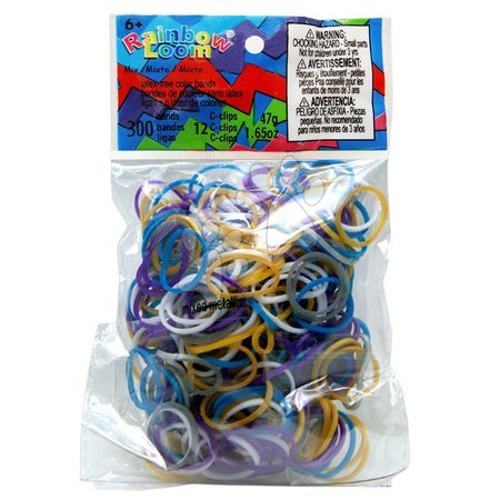 Gumki Loom Bands  - Rainbow Loom oryginalne gumki