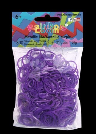 Rainbow Loom Armbänder - Metallische Original-Gummibänder Rainbow Loom 