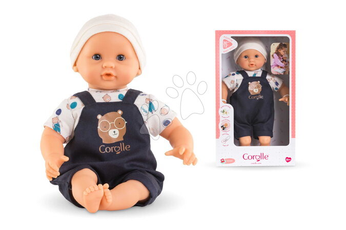 Panenky od 18 měsíců - Panenka Bébé Calin Mael Teddy Bear Mon Premier Poupon Corolle - 6