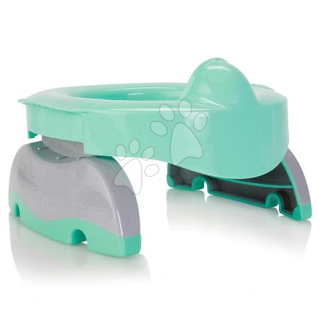 Bilik és wc-szűkítők - Utazó bili/ WC szűkítő Potette Premium 2in1 Pastel Teal Kalencom 