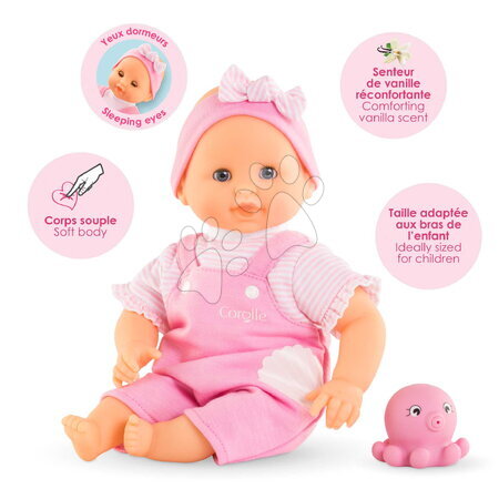 Panenky od 18 měsíců - Panenka do vany Baby Bath Océane Mon Premiere Poupon Corolle - 5
