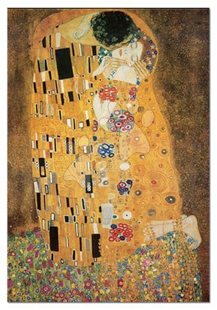 Régi termékek - Puzzle Art The kiss, G. Klimt Educa - 1