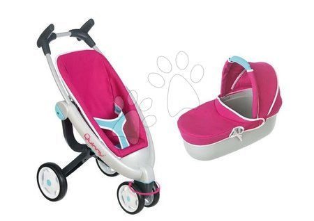 Kočárky pro panenky sety  - Set kočárek pro panenku Maxi Cosi & Quinny 3v1 Smoby - 9