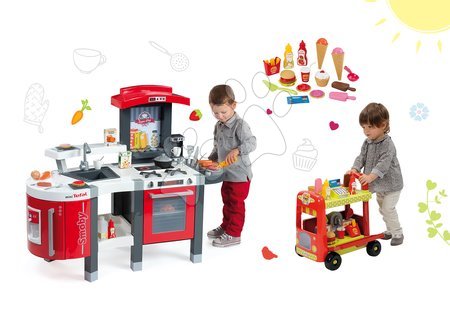 Kuchynky pre deti sety - Set kuchynka Tefal SuperChef Smoby - 35
