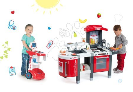 Kuchyňky pro děti sety - Set kuchyňka Tefal SuperChef Smoby - 27
