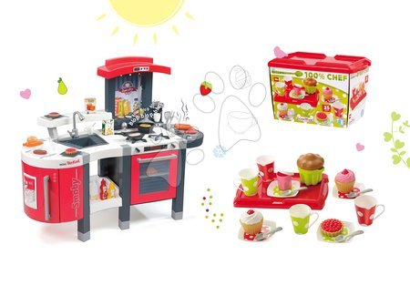 Kuchyňky pro děti sety - Set kuchyňka Tefal SuperChef Smoby - 26
