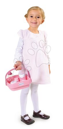 Domčeky pre bábiky sety - Set prebaľovací stôl pre bábiku Baby Nurse Srdiečko Smoby - 4
