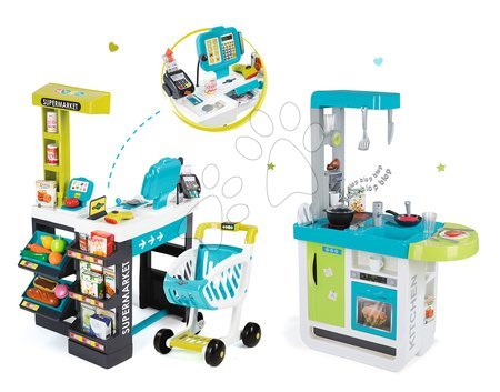 Kuchnia dla dzieci zestawy - Zestaw kuchnia Cherry Kitchen Smoby - 28