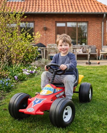 Go Kart - Štirikolesnik na pedala Go Kart Dohány - 1