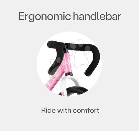 Jeździki od 18 miesięcy - Składany zrównoważony rowerek biegowy  Folding Balance Bike Pink smarTrike - 5