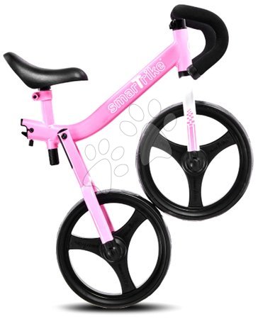 Vozila za otroke - Poganjalno kolo zložljivo Folding Balance Bike Pink smarTrike_1