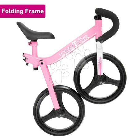 Vozíme sa vonku - Balančné odrážadlo skladacie Folding Balance Bike Pink smarTrike_1