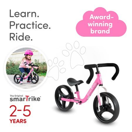 Odrážedla od 18 měsíců - Balanční odrážedlo skládací Folding Balance Bike Pink smarTrike - 10