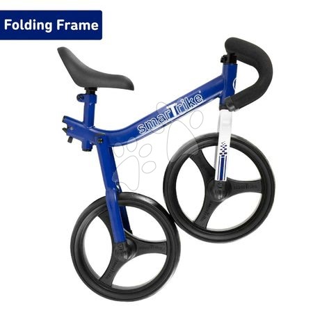 Otroški poganjalci - Poganjalno kolo zložljivo Folding Balance Bike Blue smarTrike_1