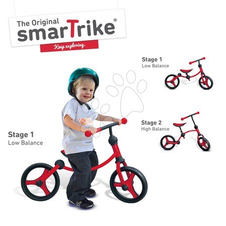 Bébitaxik 18 hónapos kortól - Tanulóbicikli Running Bike 2in1 smarTrike - 4