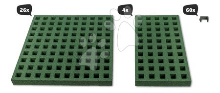 Príslušenstvo k trampolínam - Dopadová plocha pre trampolínu s rozmermi 244*427 cm Feezone Safety Tiles Exit Toys