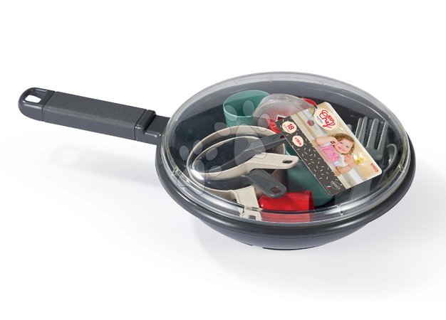 Accesorii și vase de bucătărie de jucărie | Pagină 3 - Tigaie cu set de prânz 100% Chef Écoiffier_1