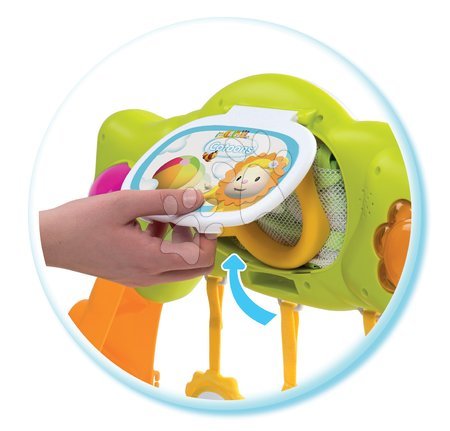 Bară cu jucării și covor de joacă - Bară de joacă pentru bebeluși 2in1 Arch Cotoons Smoby - 7