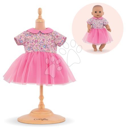 Oblečenie pre bábiky Corolle od výrobcu Corolle - Oblečenie Dress Pink Sweet Dreams Corolle