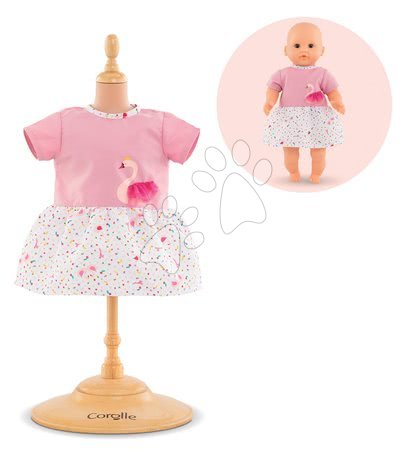 Punčke in dojenčki - Oblačilo Dress Swan Royale Corolle