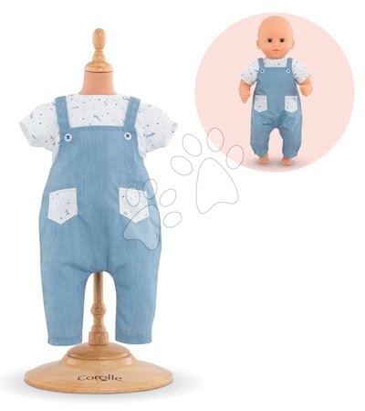 Păpuși - Set de hăinuță T-shirt&Overalls Corolle