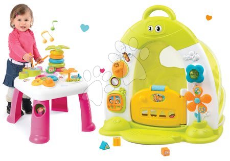 Bébi játékszettek - Szett házikó sátorral Discovery Cotoons Smoby - 34