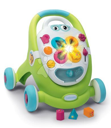 Baby and toddler toys - Trott Cotoons 2in1 Smoby Walker with Didactic Case