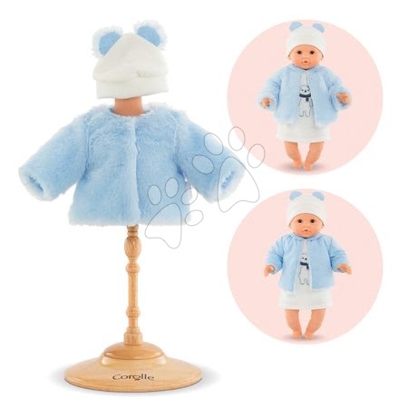 Kleidung für Puppen - Kleider Coat Winter Sparkle Corolle 