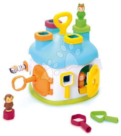 Rozwój motoryczny - Domek edukacyjny Shape House Cotoons Smoby - 2