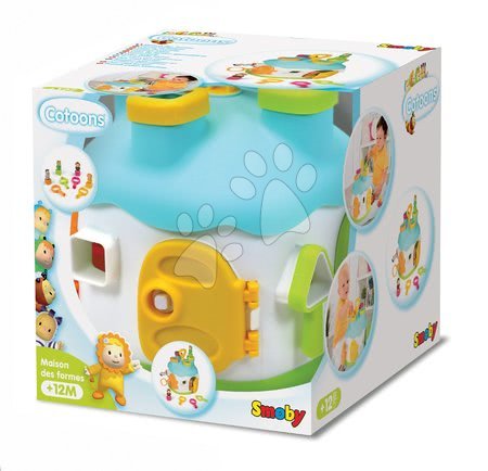 Rozwój motoryczny - Domek edukacyjny Shape House Cotoons Smoby - 1