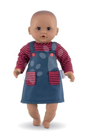 Kleidung für Puppen - Kleidung Dress Striped Corolle_1