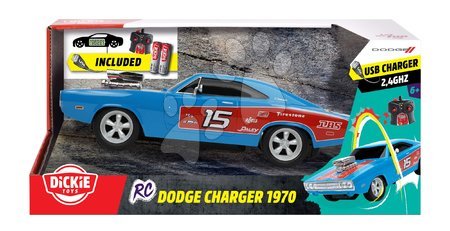 Samochodziki na pilota - Autko zdalnie sterowane RC Dodge Charger 1970 Jada - 3