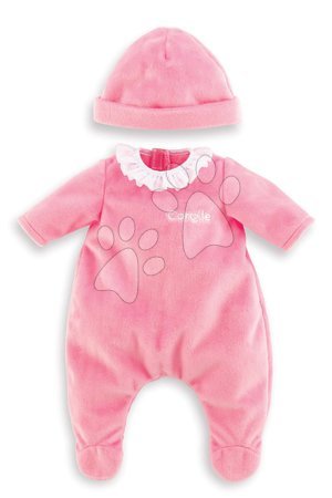 Játékbabák gyerekeknek - Pizsama Pajamas Pink & Hat Mon Premier Poupon Corolle